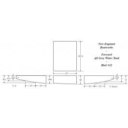 27 Gallon Marine Holding Tank