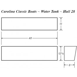 20 Gallon Marine Holding Tank