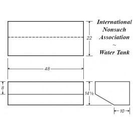 54 Gallon Marine Holding Tank