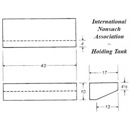 22 Gallon Marine Holding Tank