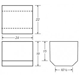 36 Gallon Marine Holding Tank