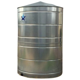 400 Gallon Texas Metal Tanks Galvanized Vertical Water Tank