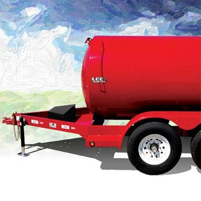 Leeagra 1000 Gallon Diesel Fuel Tank Trailer