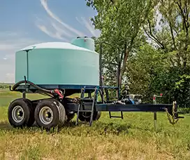 1020 and 1320 Gallon Cone Bottom Trailer