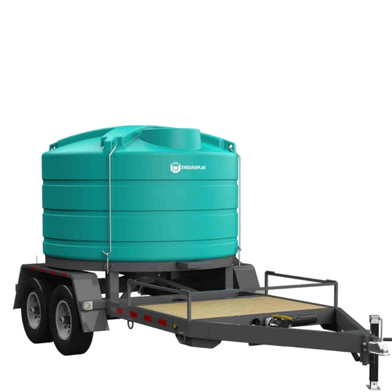 single cone bottom water trailer