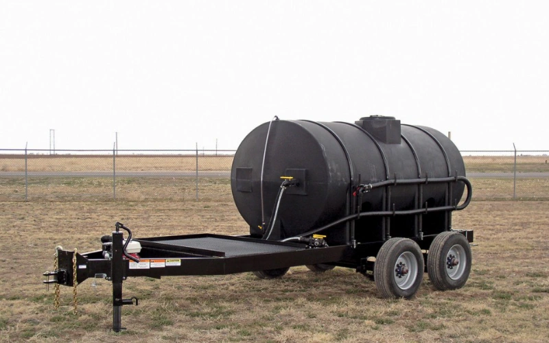 1600 gallon gravity feed water trailer
