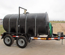 2,010 gallon mobile water tank