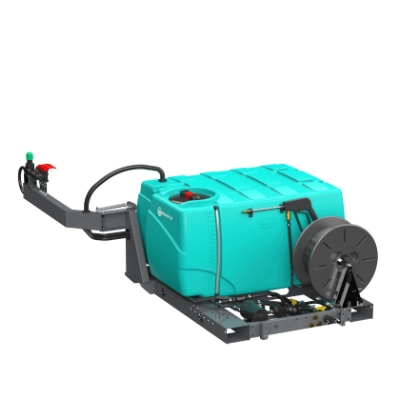 12 Volt Electric UTV Spot Sprayer Mounted in a Utility Vehicle Bed