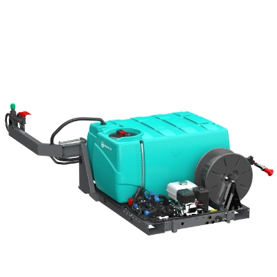 High Pressure ATV Sprayer Skid for Long-Reach Vegetation Control