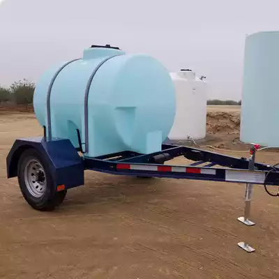 Small water tank trailer