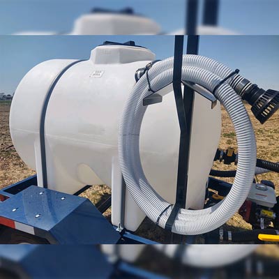 Small water tank trailer