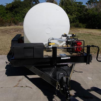 Large water trailer