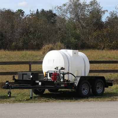 500 gallon water trailer