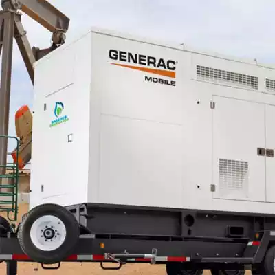 DOT Compliant Large Portable Generator Trailer