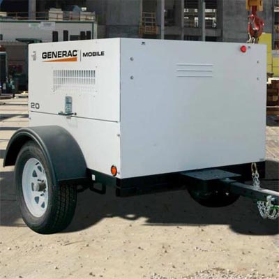 Generac Generator Trailer for Portable Power
