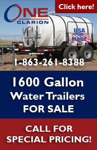 1600 gallon water trailer