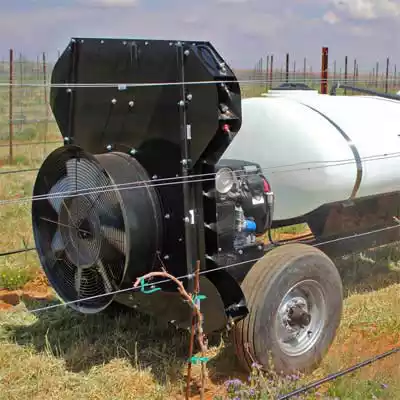 Vineyard herbicide sprayer