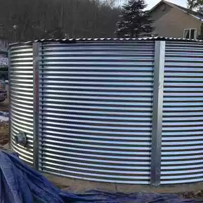 Steel water tank