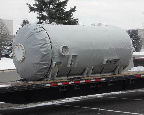 Tank heater blankets