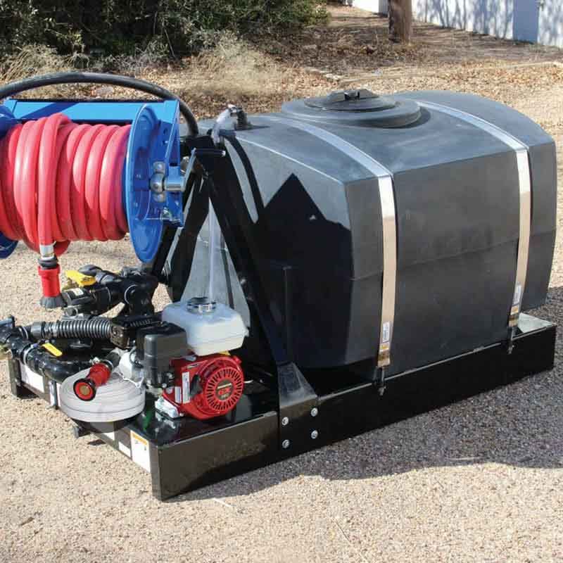 Portable Fire Skid Unit Fight Fires Fast