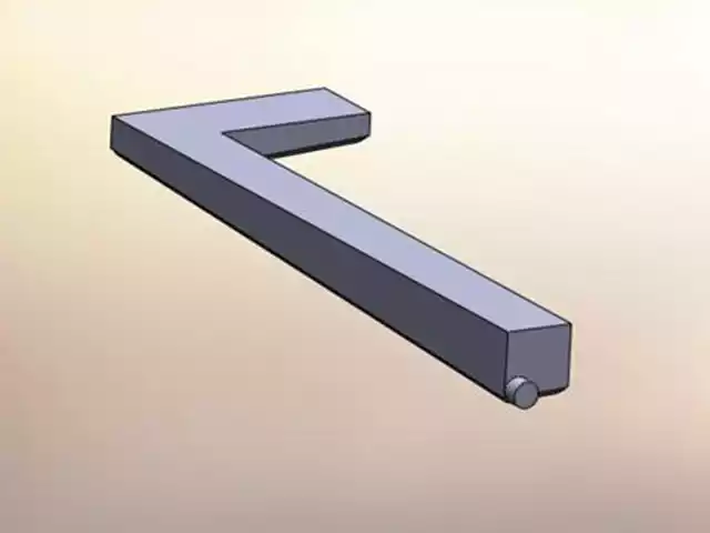 Marine L-shaped end dump Holding tank
