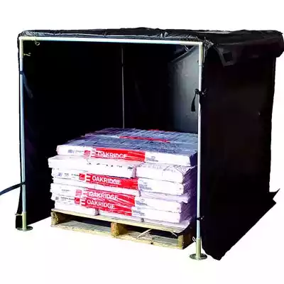 Materials stored inside of a heater blanket box