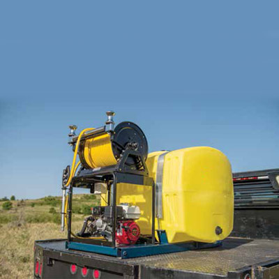 PCO poly Tank Skid