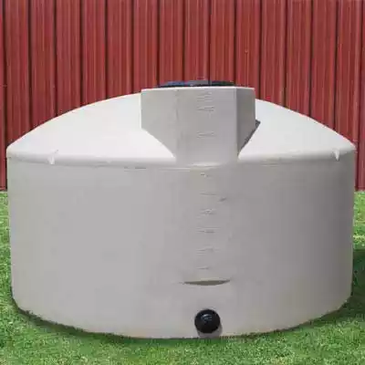 2500 Gallon Water Storage Tank - Black