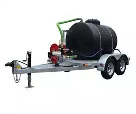 portable water tank trailer